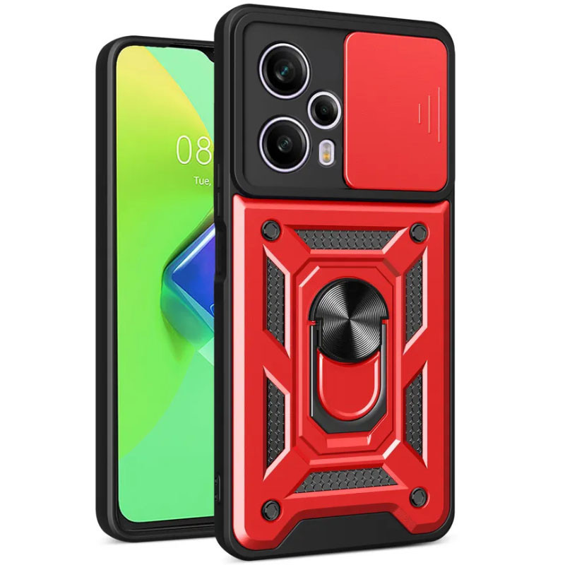 Ударопрочный чехол Camshield Serge Ring для Xiaomi Poco F5 / Note 12 Turbo Херсон - зображення 7