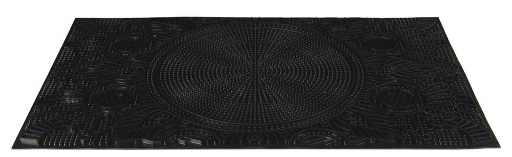 Коврик придверный ГОСПОДАР "Подсолнух" резиновый 567х358х6 мм 92-0720 Харків - зображення 2