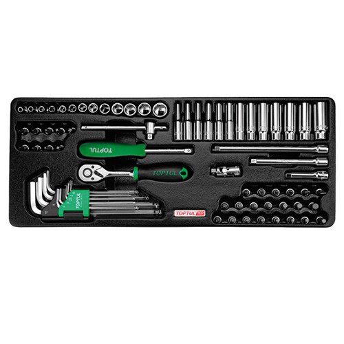 Набор инструмента в ложементе 1/4" 72ед. TOPTUL GCAT7202 Харьков - изображение 1