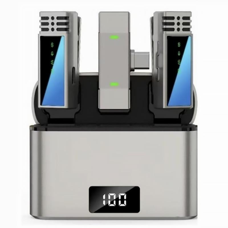 Петличный беспроводной микрофон Jmary MW-15 Type-C Херсон - зображення 2