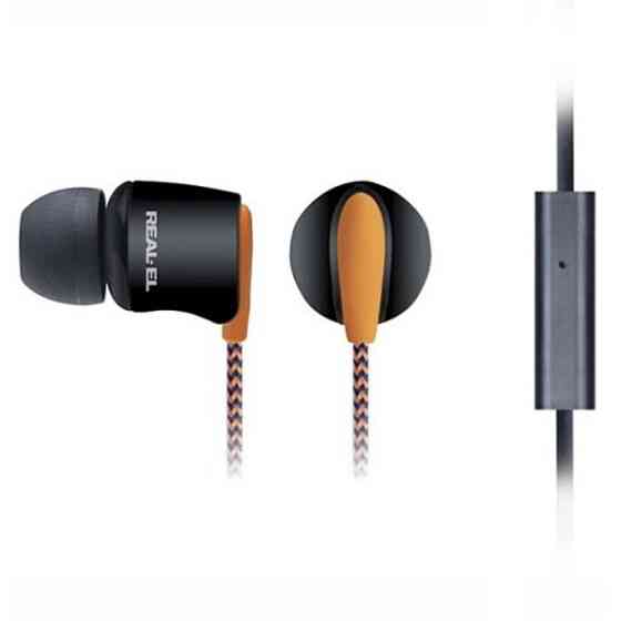 Навушники REAL-EL Z-1700 Mobile Black (	EL124100037) (Код товару:42224) Харьков