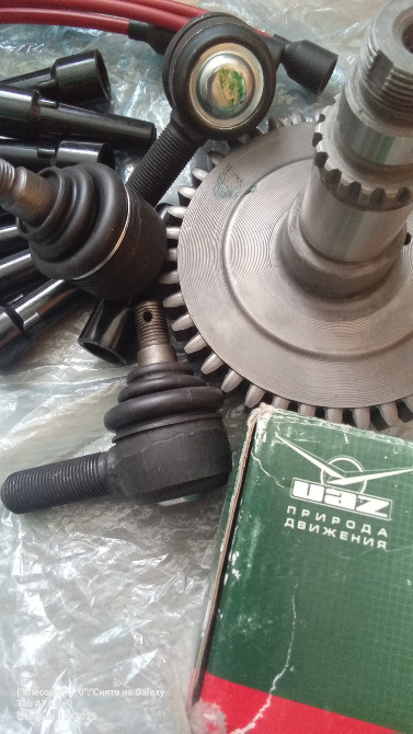 Рулевые наконечники УАЗ усиленные Ульяновск кованный палец. Київ - зображення 1