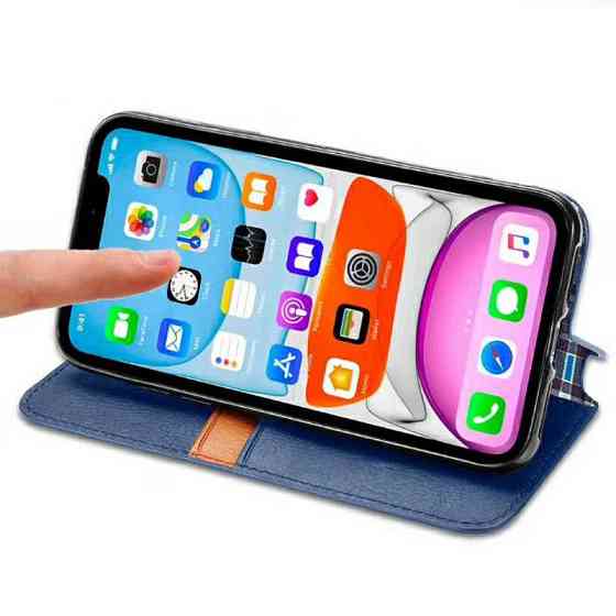 Кожаный чехол-книжка GETMAN Cubic (PU) для Xiaomi Redmi 9 Херсон