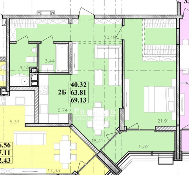2-кімнатна квартира з видом на море 70 кв.м Одесса - изображение 5