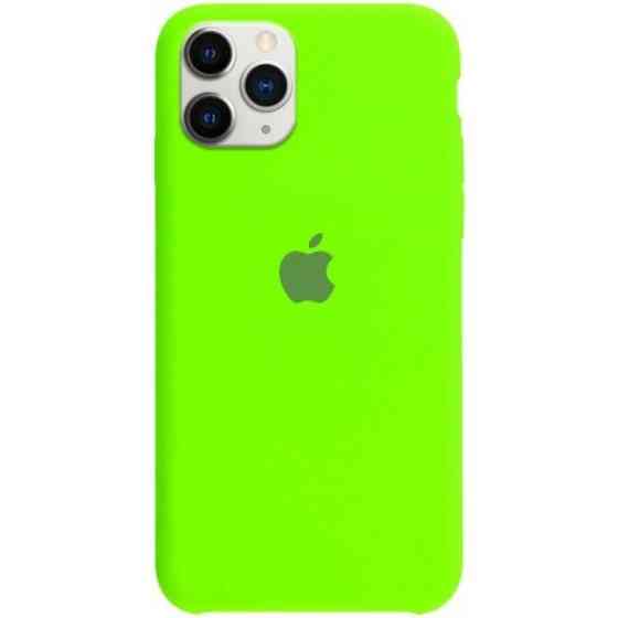 Apple Чохол Silicone Case iPhone 11 Pro Max Neon Green Харьков