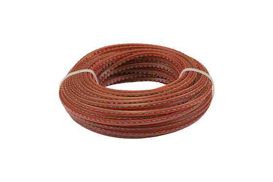 Леска для триммера MASTERTOOL "Пиранья" армированная 2.70 мм 15 м зубчатий квадрат 19-0627 Харків