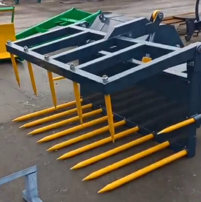 Сінажні гідравлічні вила зі знімним зубом Запоріжжя - зображення 2