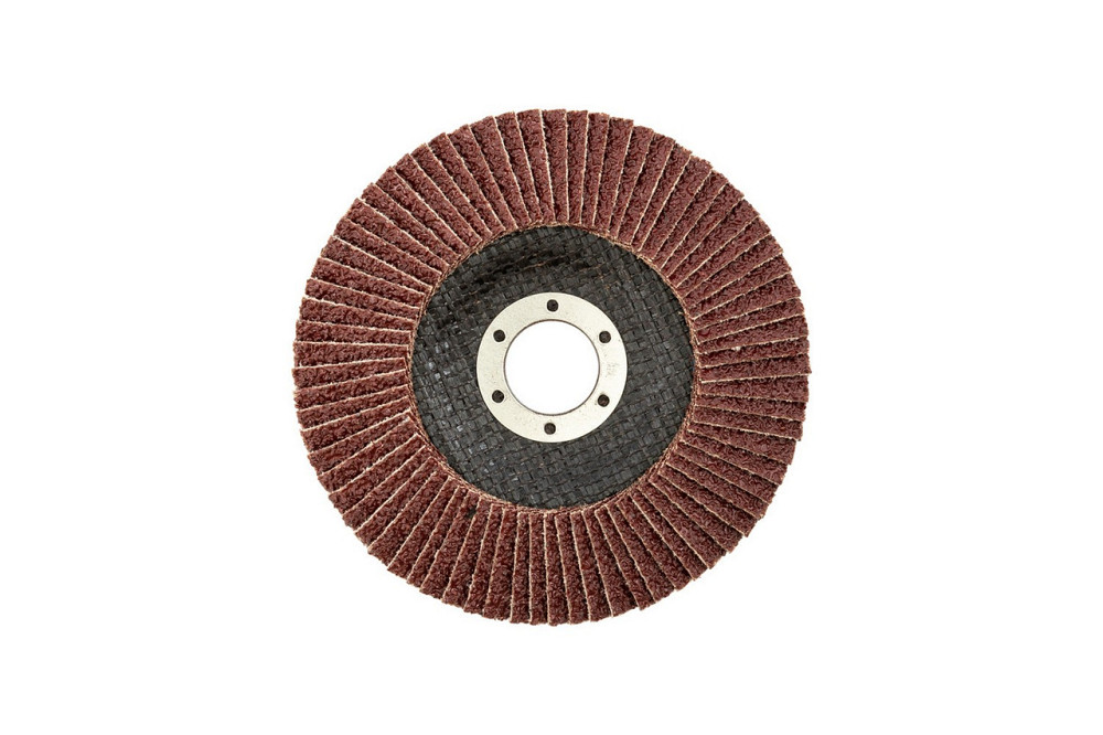 Диск шлифовальный лепестковый конусный MASTERTOOL Т29 зерно 36 125х22 мм 08-3203 Харьков - изображение 3