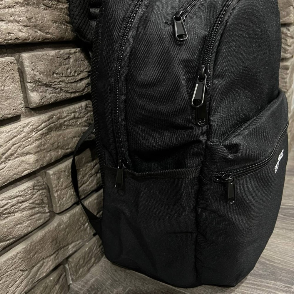 Рюкзак городской спортивный Crave черный с белым логотипом Київ - зображення 3