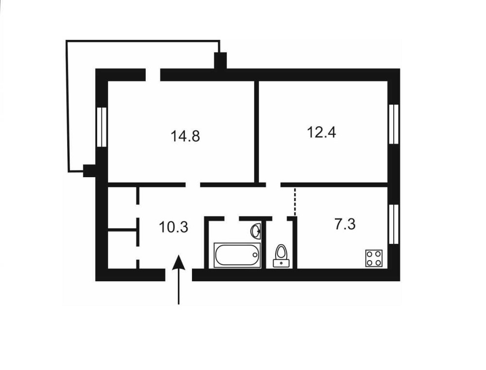 продажа 2-к квартира Киев, Голосеевский, 78000 $ Киев - изображение 12