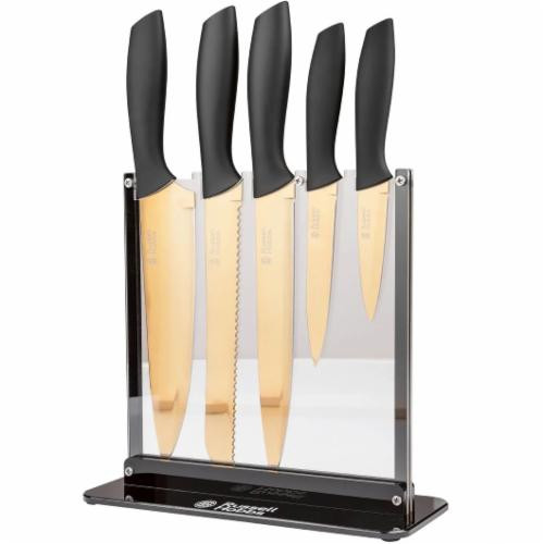 Набір ножів Russell Hobbs RH02492B8LDLDIR-gold 6 предметів золотистий Київ - зображення 1
