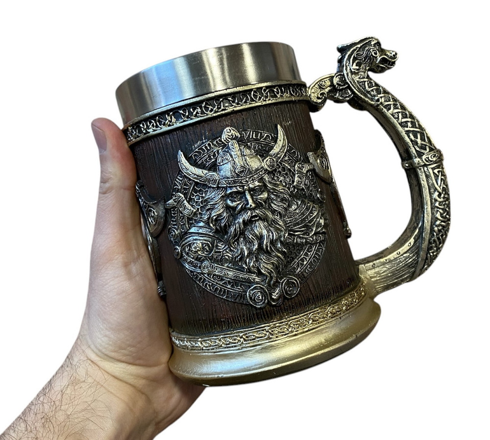 Чашка 3D Тор Рыцарь Драккар 500 мл Київ - зображення 5