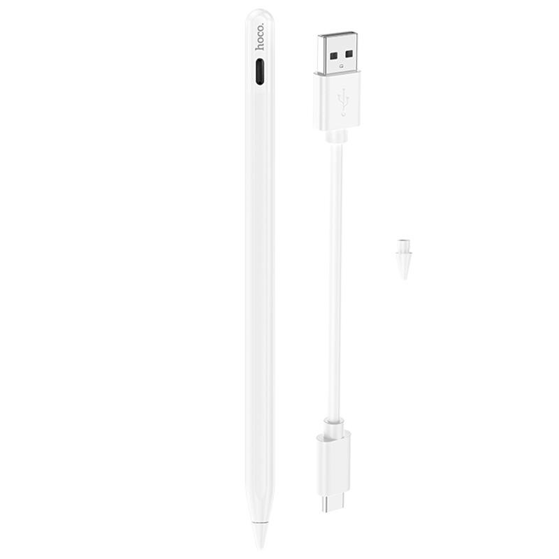 Уценка Стилус Hoco GM112 Intelligent anti-lost active capacitive pen with digital display for iPad Херсон - зображення 4