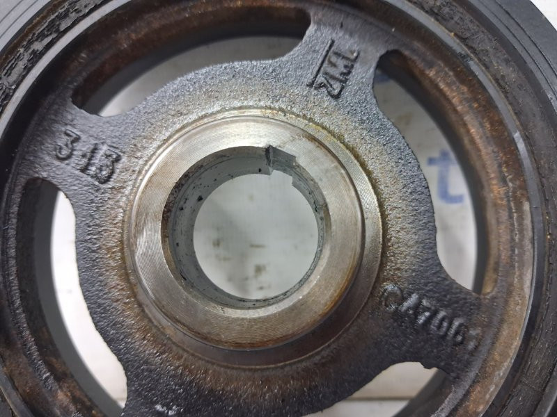 Шкив коленвала Nissan Qashqai J11 1.2 БЕНЗИН HRA2DDT 2013 (б/у) Киев - изображение 4