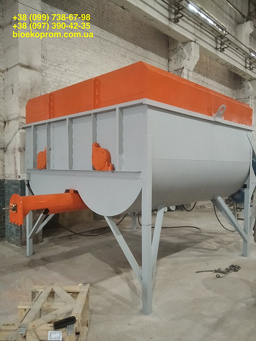 Змішувач торфу, кормів, добрив 15 000 літрів, горизонтальний шнековий Полтава - изображение 5