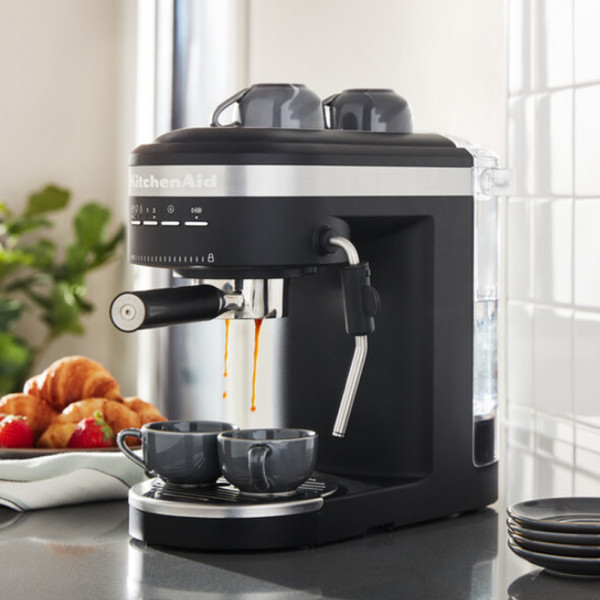 Кофеварка рожковая KitСhenAid Artisan 5KES6403EBM 1470 Вт черная Киев - изображение 1