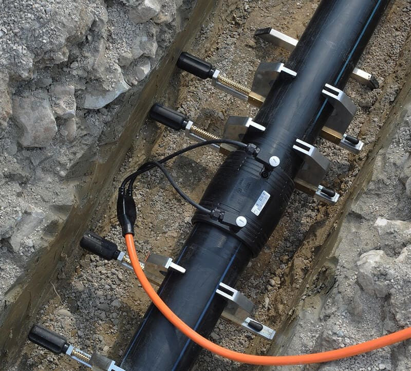 Труба ПЕ100 SDR17 - 160х9,5 відрізки по 6 метрів тиск 10 атмосфер Київ - зображення 2