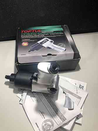 Гайковерт для автосервиса пневматический 1/2" 814N/m 8000об/мин TOPTUL KAAA1660B Харків