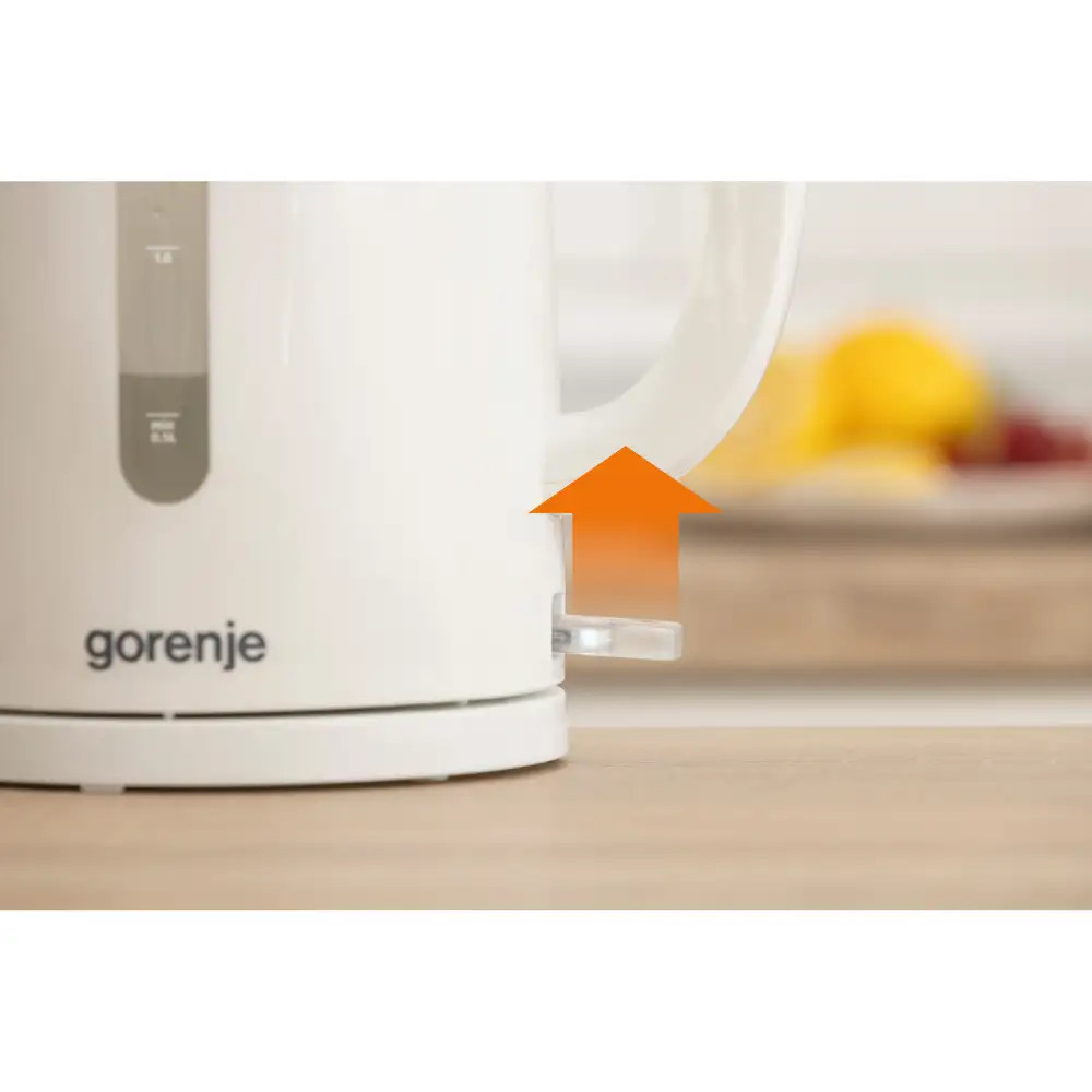 Электрочайник Gorenje K17W 1.7 л белый Київ - зображення 6