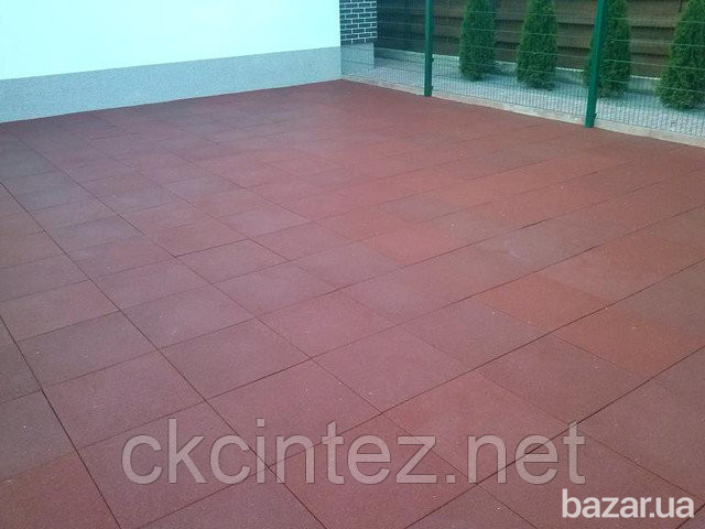 Резиновая плитка 500x500 мм, 30 мм Киев - изображение 5