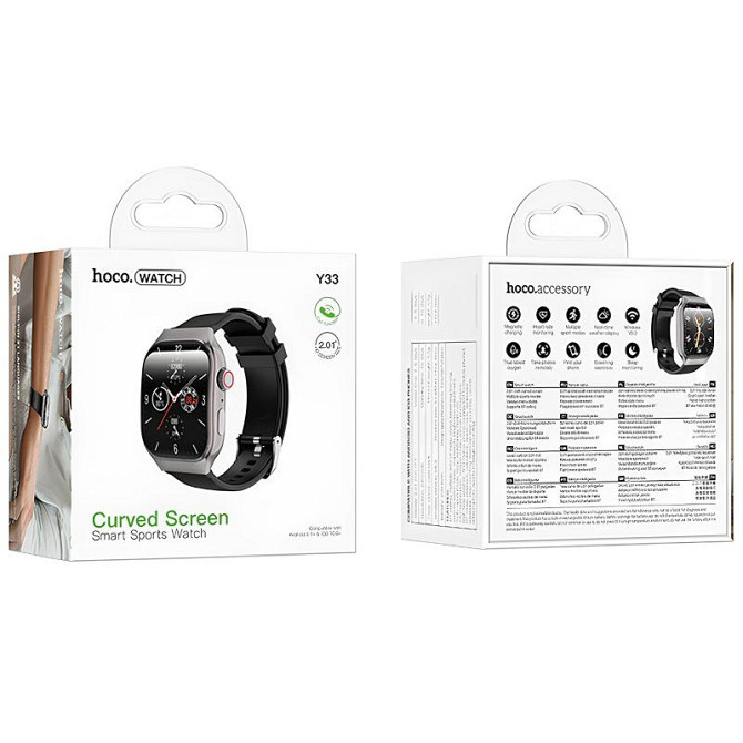 Смарт-часы Hoco Smart Watch Y33 Smart sports watch (call version) Херсон - изображение 4