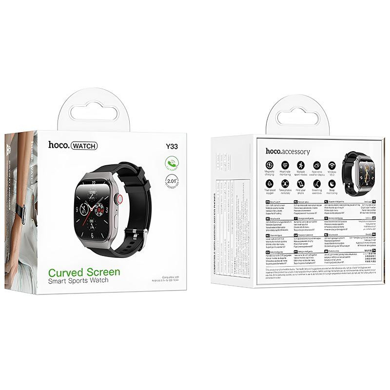 Смарт-часы Hoco Smart Watch Y33 Smart sports watch (call version) Херсон - изображение 4