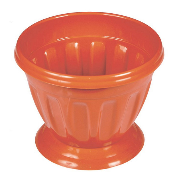 Кашпо ГОСПОДАР "СОФИ" Ø15 см коричневое 92-8011 Харьков - изображение 1