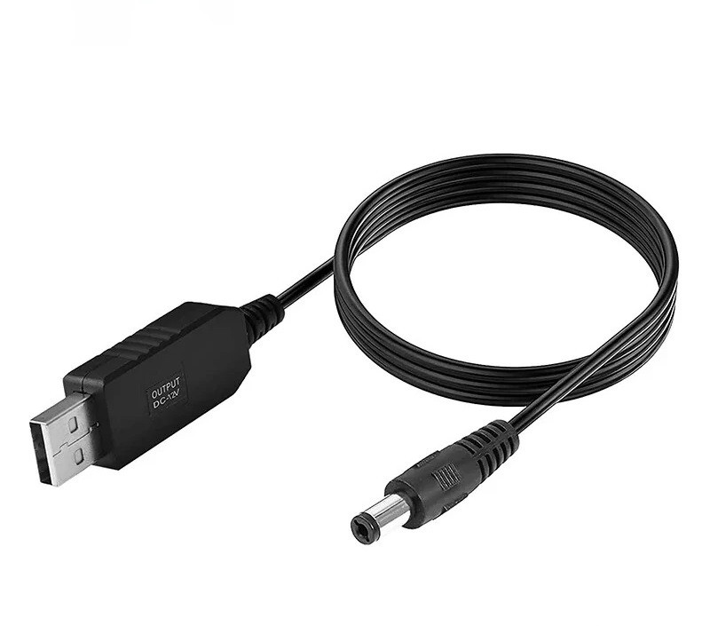 Кабель перетворювач з 5V на 9-12V для Wi-Fi роутера Інтернет без електрики Косів - зображення 3
