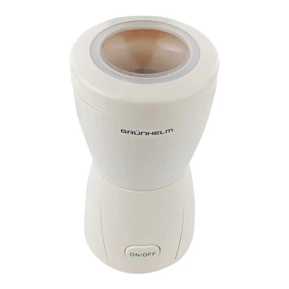 Кофемолка Grunhelm GС-3080W 300 Вт белая Київ - зображення 3