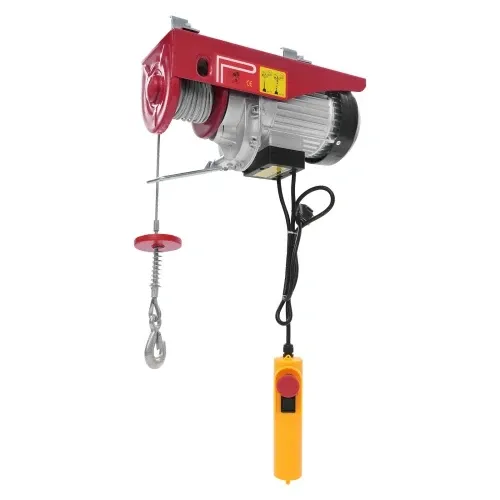 Таль (лебедка, тельфер) электрическая мини 230V, 300/600 кг, высота подъема 12 м TORIN TRH0600 Харків