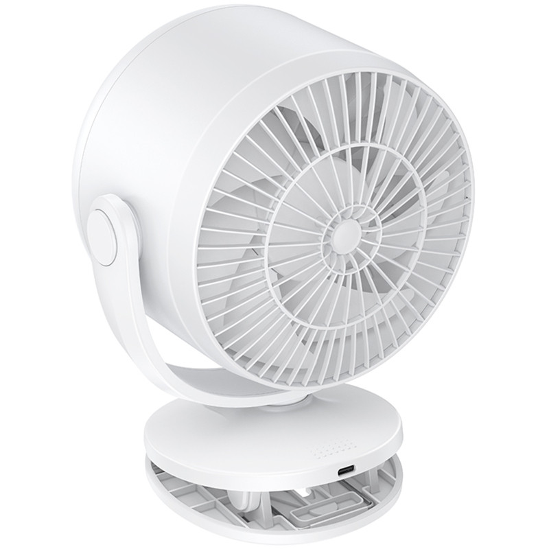 Портативный вентилятор Hoco HX608 handheld folding fan 3600 mAh Херсон - зображення 5