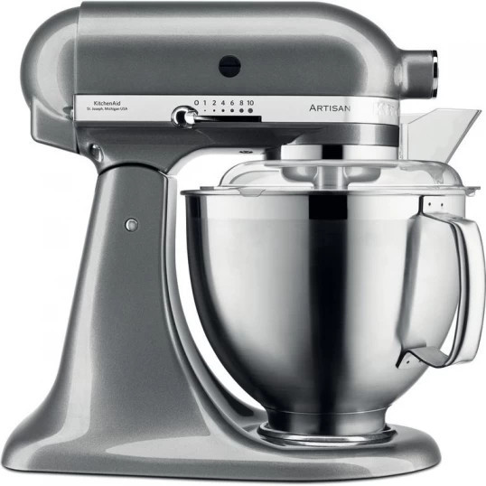 Миксер планетарный KitchenAid Artisan 5KSM185PSEMS 300 Вт серебристый Киев - изображение 1