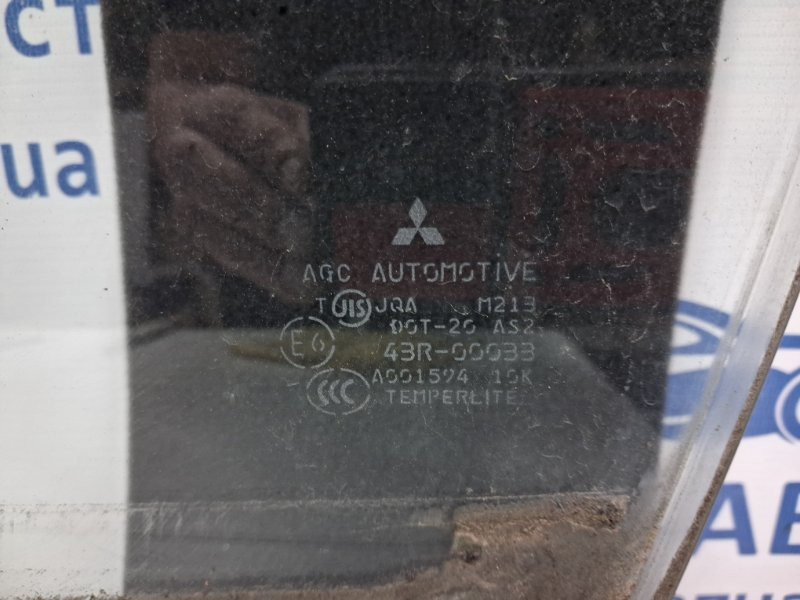 Стекло двери переднее левое Mitsubishi Lancer 2007-2017 5706A017 (Арт. 60180) Київ - зображення 3
