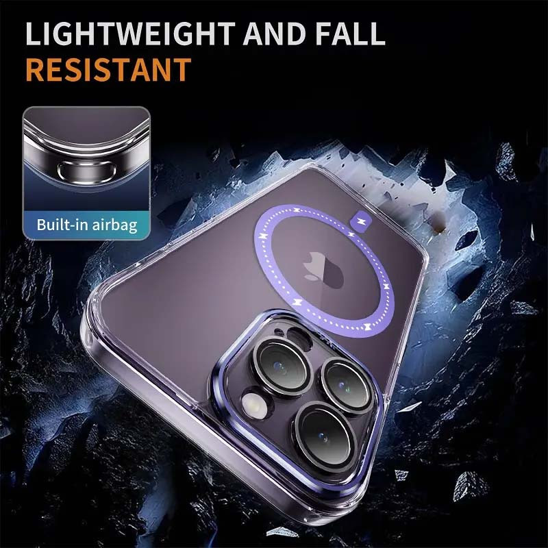Чехол TPU+PC Colorful with Magnetic Fit для Apple iPhone 12 Pro Max (6.7") Херсон - изображение 7