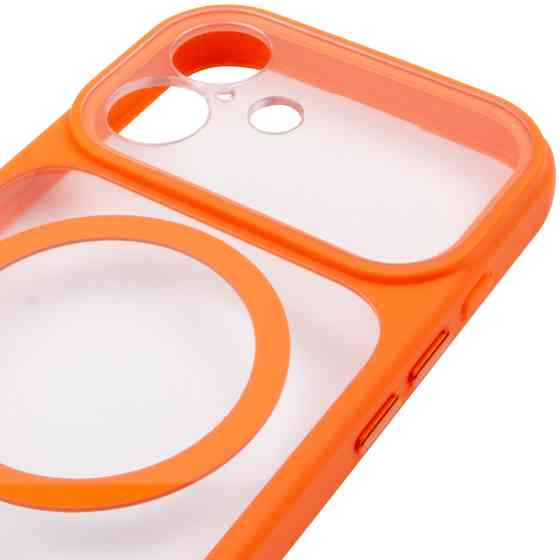 Чехол TPU+PC GETMAN Moon Clear with MagSafe для Apple iPhone 17 (6.3") Херсон