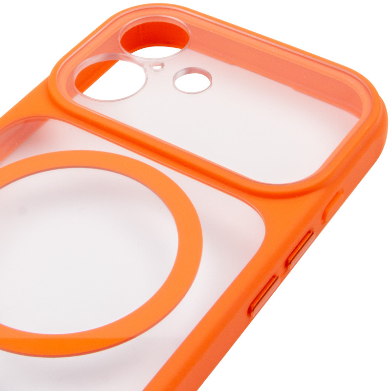 Чехол TPU+PC GETMAN Moon Clear with MagSafe для Apple iPhone 17 (6.3") Херсон - зображення 5