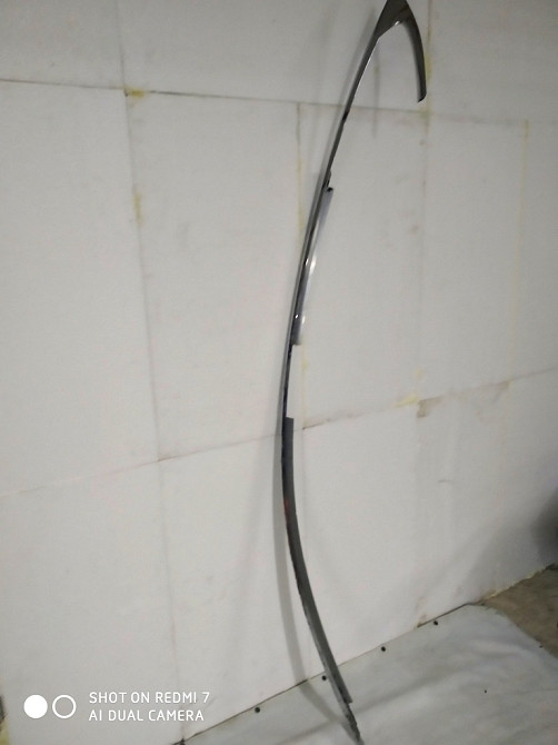 Молдинг кузова боковой левый хромированный металл Tesla model S, model S REST 1039307-00-A Киев - изображение 2