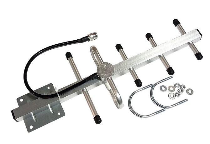 Антенна Yagi 770-865 МГц 8 dBi, до 25 Вт, N-female (10936/1) Дніпро - зображення 1