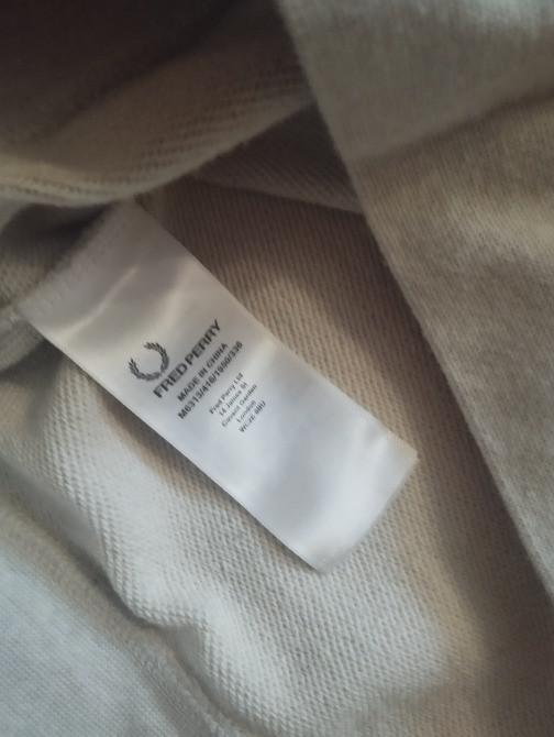 оригинальный оверсайз свитшот толстовка Fred Perry размер xl Чорноморськ - зображення 6