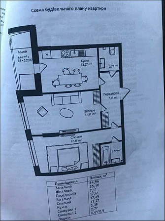 продажа 2-к квартира Киев, Подольский, 95000 $ Киев - изображение 3