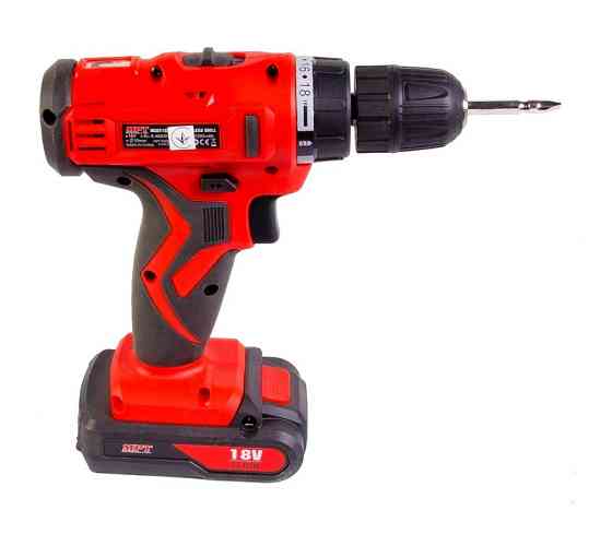 Дрель-шуруповерт аккумуляторная MPT 18 V Li-ion 1.3 Ач 2 скорости 0-400/1450 об/мин 10 мм 2 АКБ кейс Харків