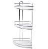 Поличка кутова 3-х ярусне Besser KM-0436D 58х25х25 см Киев