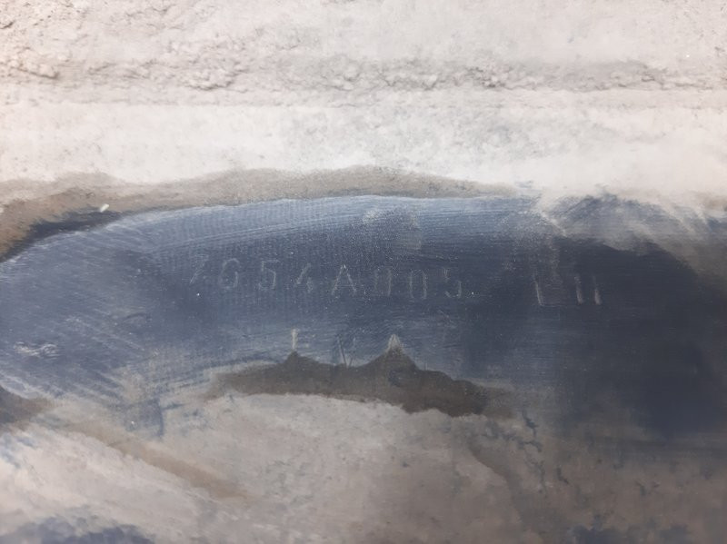 Брызговик задний левый Mitsubishi Pajero Wagon 2006-2022 7654A005 (Арт. 29162) Київ - зображення 4