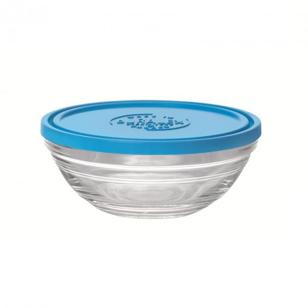 Салатник з кришкою Duralex Rond Lys Carre 9065-AM-12 13.5 см 500 мл Київ - зображення 1