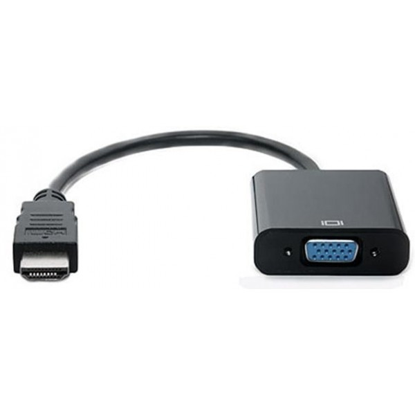 Адаптер REAL-EL HDMI-VGA (M/F) 0.15 м Чорний (EL123500020) (Код товару:14710) Харків - зображення 3