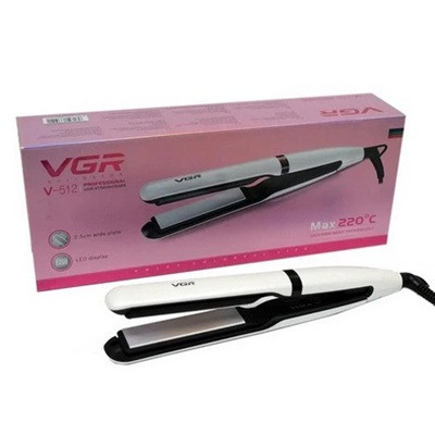 Выпрямитель для волос VGR V-512 45 Вт белый Київ - зображення 4