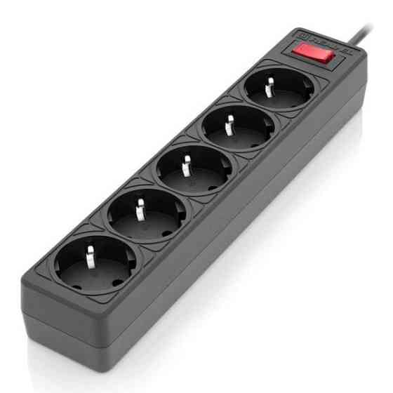 Фільтр живлення REAL-EL RS-Protect 505 3m Black (EL122300045) Харьков