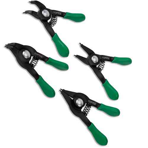 Набор съемников стопорных колец (мини) 3" TOPTUL 4ед. GAAR0403 Харьков