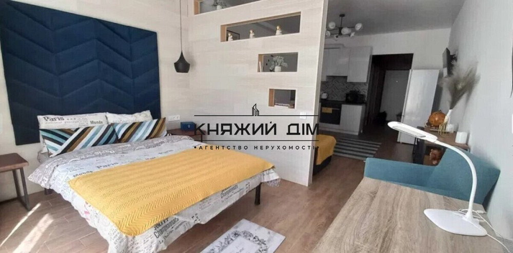 Оренда 1-но к. квартири студіо в ЖК Нова Англія. № 11204585 Київ - зображення 1