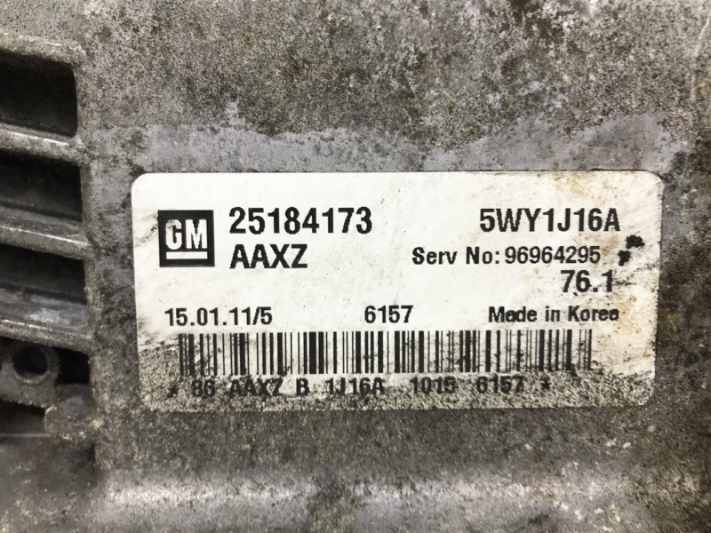 Блок управления двигателем Chevrolet Cruze 2009-2016 25184173 (Арт. 45534) Київ - зображення 4